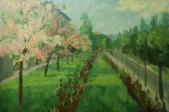 Бул. Цар Борис, 1964г., маслени бои/фазер, 45/56