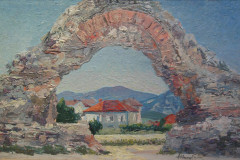 Хисаря, 1962г., маслени бои/фазер, 26/39