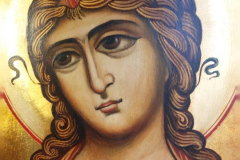 Ангел Хранител , яйчена темпера/дърво , 25/18 см