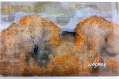 Златна есен, 2024г., акварел, 13/21 см